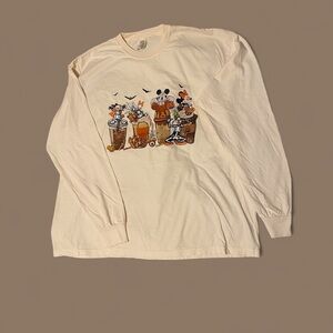 Halloween Disney long sleeve T 2XL